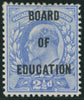 Great Britain 1902 2½d ultramarine (Board of Education), SGO85