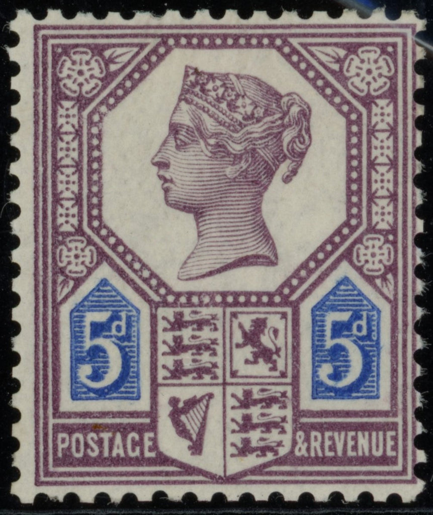 GREAT BRITAIN 1887 5d "Jubilee" (Die 1), SG207