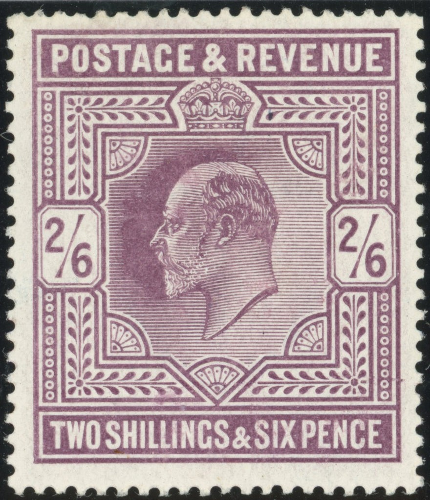 GREAT BRITAIN 1905 2s6d Dull purple (C), SG262
