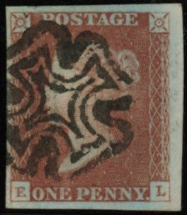 GREAT BRITAIN 1840 1d Red Brown, SG7