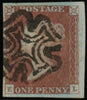 GREAT BRITAIN 1840 1d Red Brown, SG7