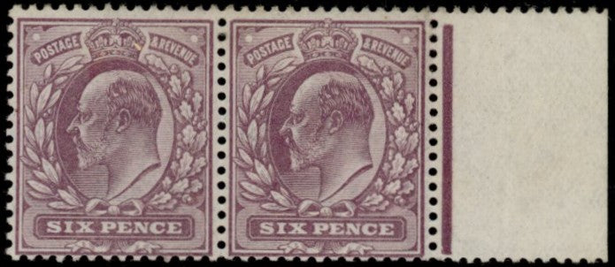 GREAT BRITAIN 1912 6d Reddish-Purple, SG298a