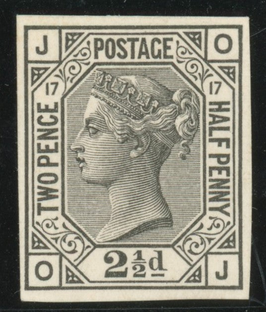GREAT BRITAIN 1880 2 ½d Rosy mauve PI17, SG 141var