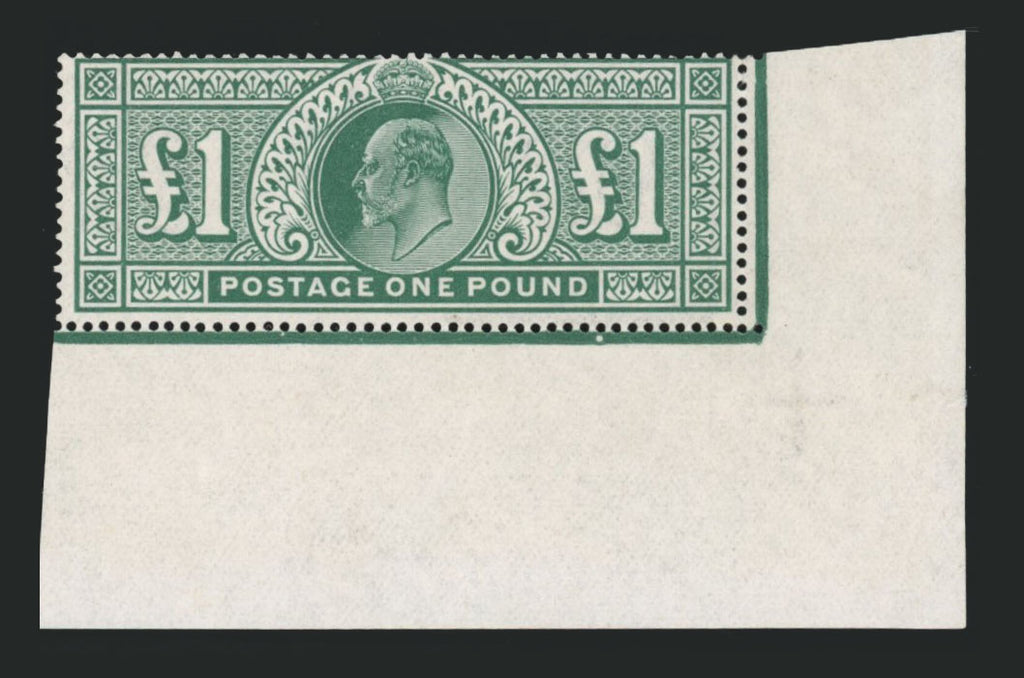 GREAT BRITAIN 1911 £1 Deep green, SG320