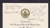 Ronald Reagan and George Bush signed Presidential Gala invitation