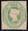 Great Britain 1847 1s pale green, SG54