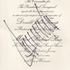 Donald Trump signed 2017 invite to the Presidential Inauguration