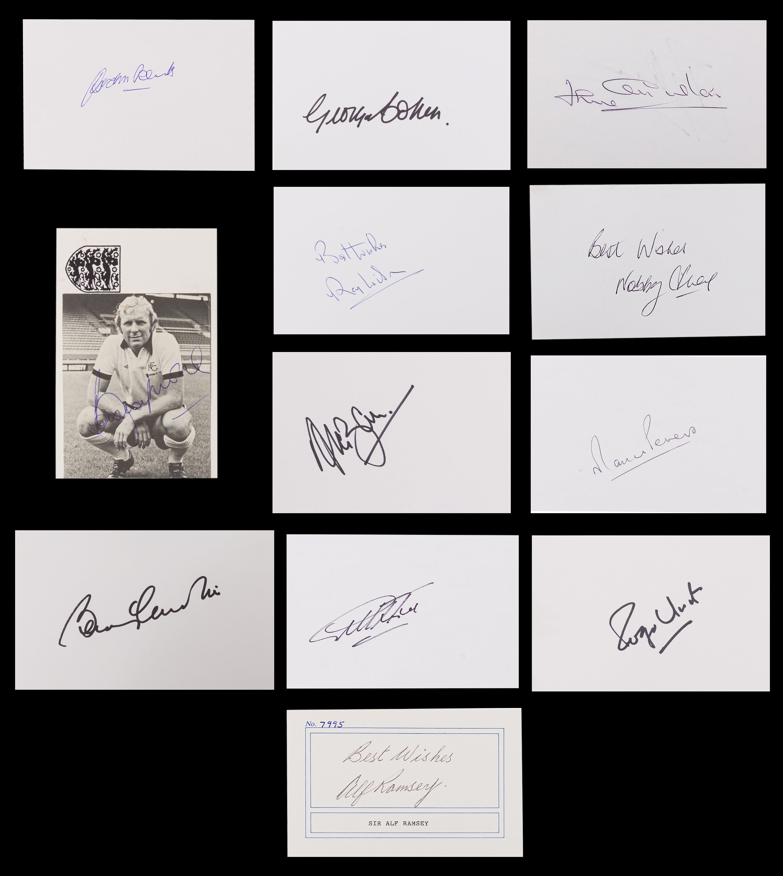 England 1966 World Cup Final Team Autographs england-1966-world-cup-final-team-autographs