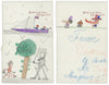 George V and Princess Victoria childhood drawings
