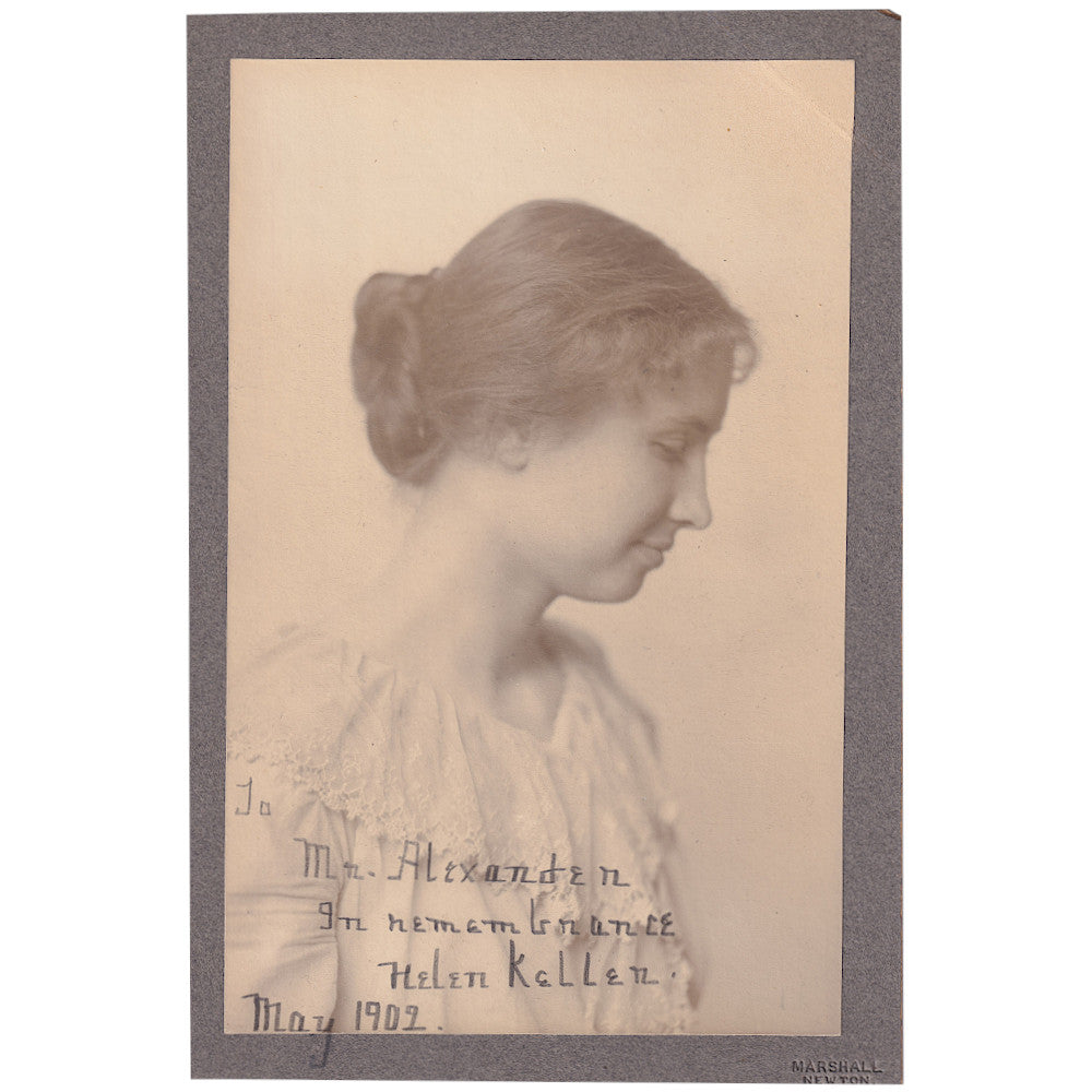 Helen Reddy Autographed Helen Keller Signed Photograph
