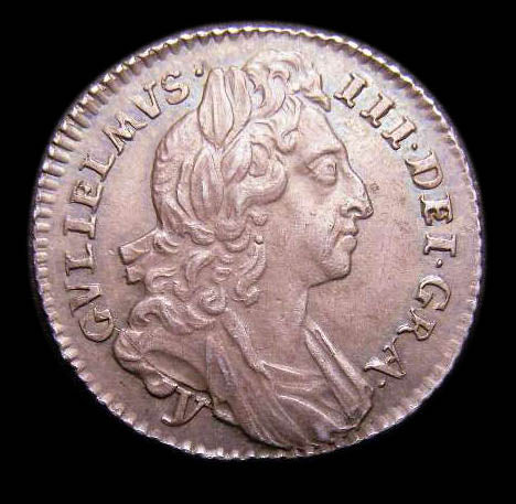 Sixpence William III 1696