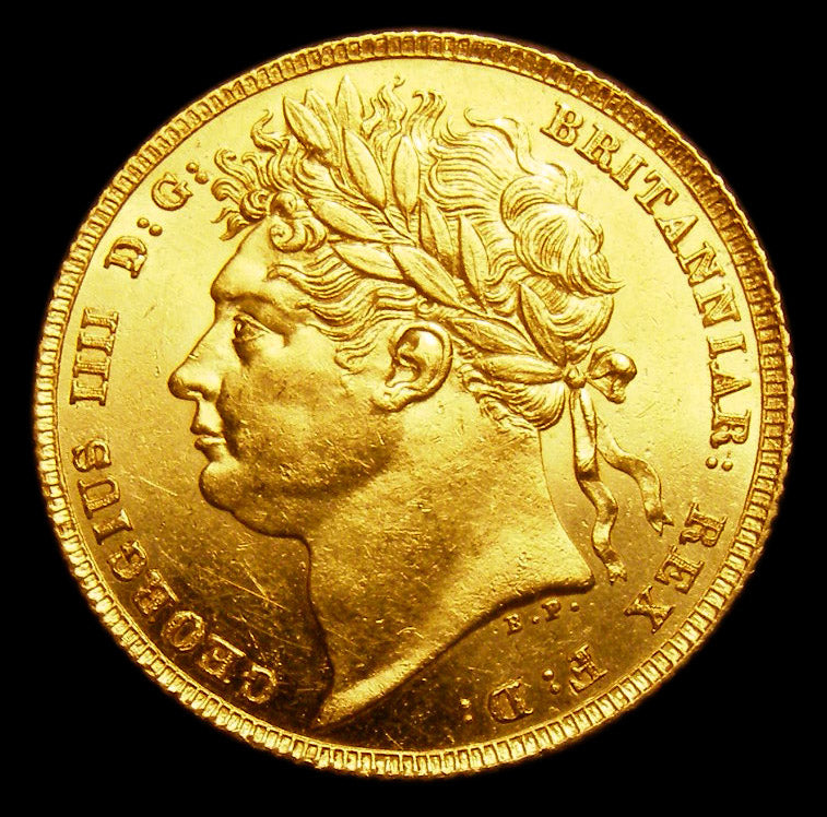 Gold Sovereign George IV 1822