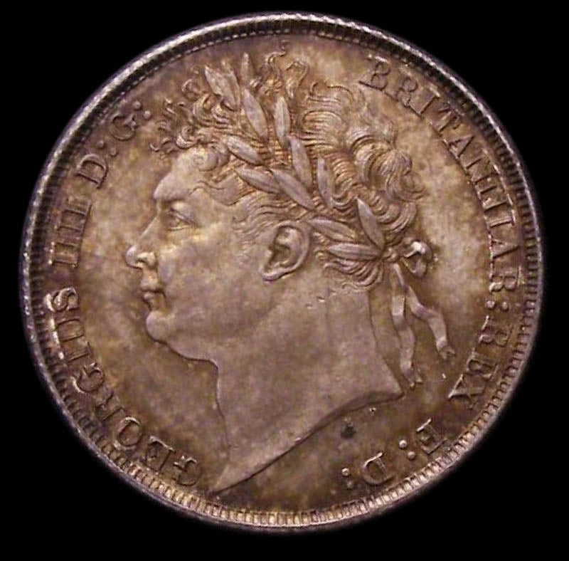 Shilling George IV 1825