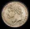 Sixpence George IV 1825