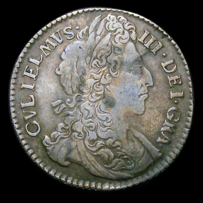 Sixpence William III 1696