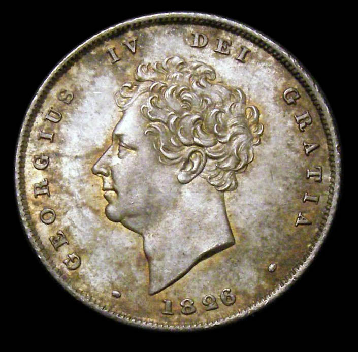 Shilling George IV 1826