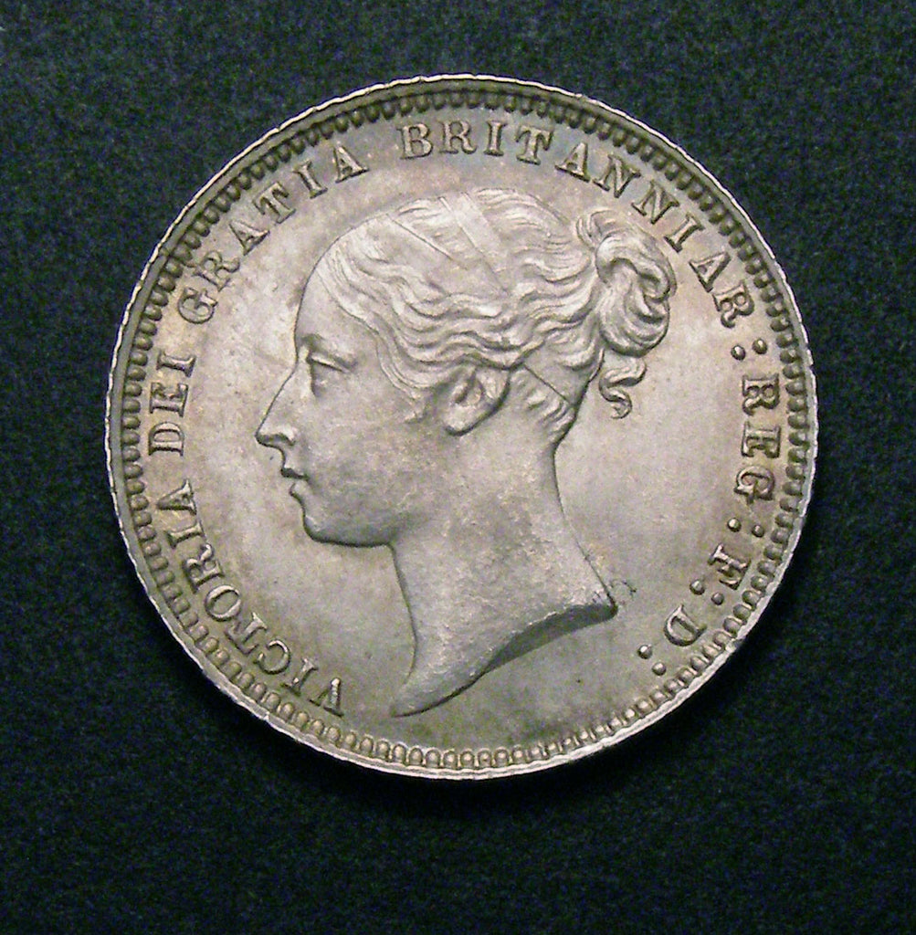 Sixpence Victoria 1873