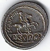 L Mercus Phillipin AR Denarius 57bc. Extremely fine