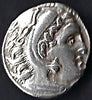 Macedon Alexander The Great posthumous issue  AR 1dr Kolophos. Good very fine