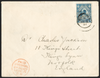 NIGER COAST 1894 2½d blue cover, SG54