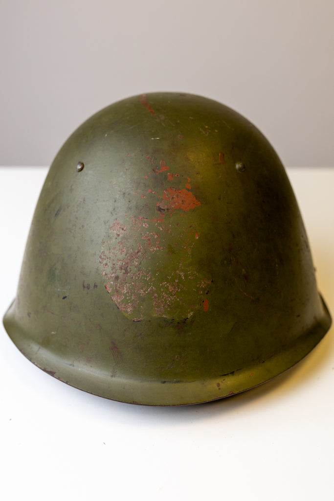 Fidel Castro’s personal worn and signed military helmet