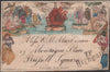 Great Britain 1840 1d Mulready envelope (Stereo A154) SG ME2