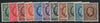 Great Britain 1934-36 King George V ½d-1s "Photogravure" definitives. SG439/49