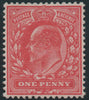 Great Britain 1911 King Edward VII 1d brick red (no watermark) SG272a.