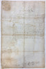 Charles II signed document