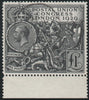 Great Britain 1929 King George V £1 Postal Union Congress (P.U.C.) black. SG438