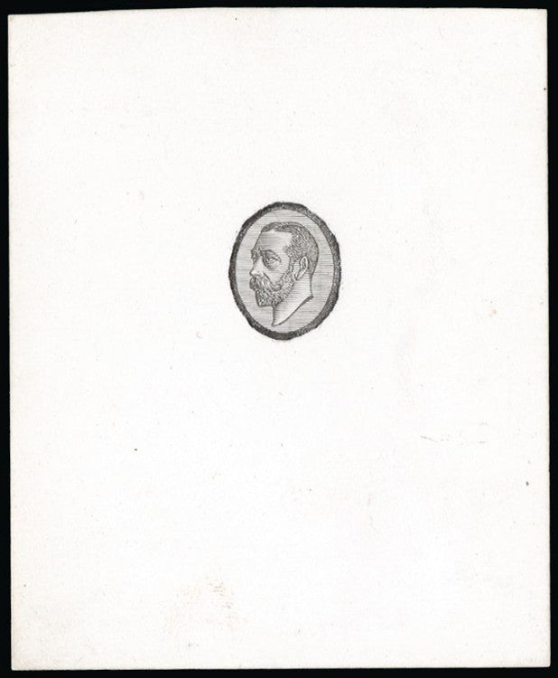 Great Britain 1911 Perkins Bacon Portrait Die Proof