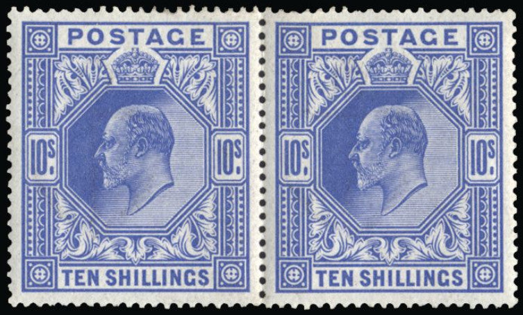 Great Britain 1911 10s blue. SG318.