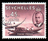 Seychelles 1952 45c purple-brown, SG166b