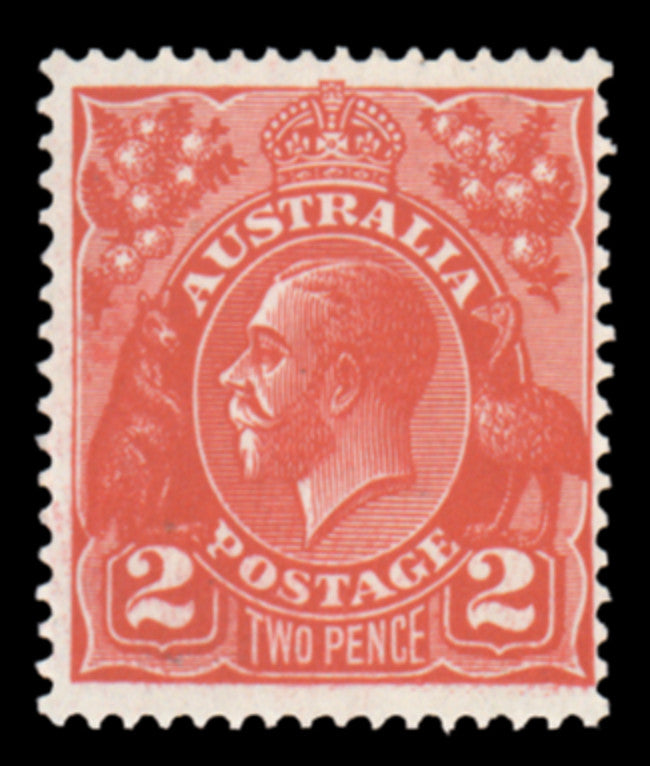 Australia 2d golden scarlet