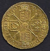 Great Britain 1702-1714 Anne. Gold, Guinea, Half. Post Union Issue.
