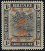 Brunei Japanese Occupation 1944 $3 on 1c black, SGJ20a
