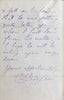 Lewis Carroll Pair of Handwritten Letters