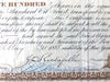 JD Rockefeller signed Standard Oil stock certificate