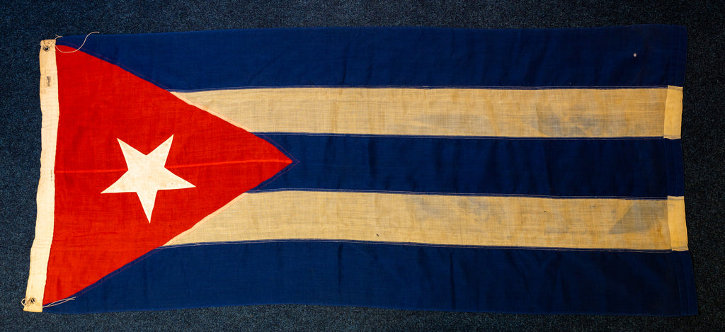 A Che Guevara personally owned Bay of Pigs victory Cuba flag