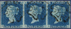 Great Britain 1840 2d blue, plate 1, SG5
