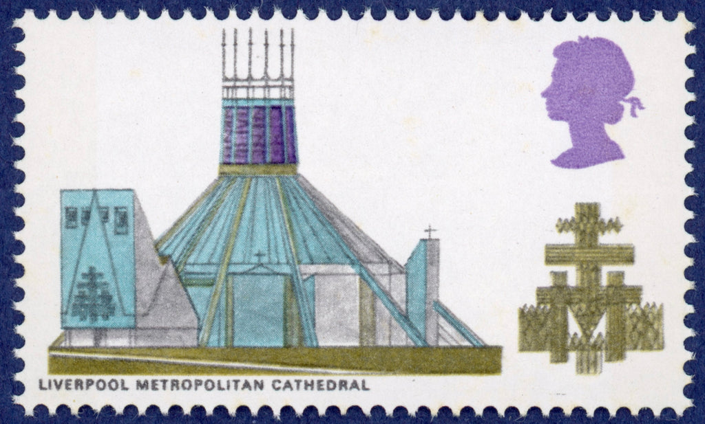 Great Britain 1969 British Cathedrals error, SG801a