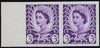 Great Britain 1962 3d deep lilac (Wales, White Paper). SGW1var.