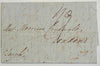 Great Britain 1837 Jersey Ship Letter