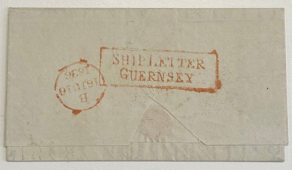 Great Britain 1836 Guernsey Ship Letter