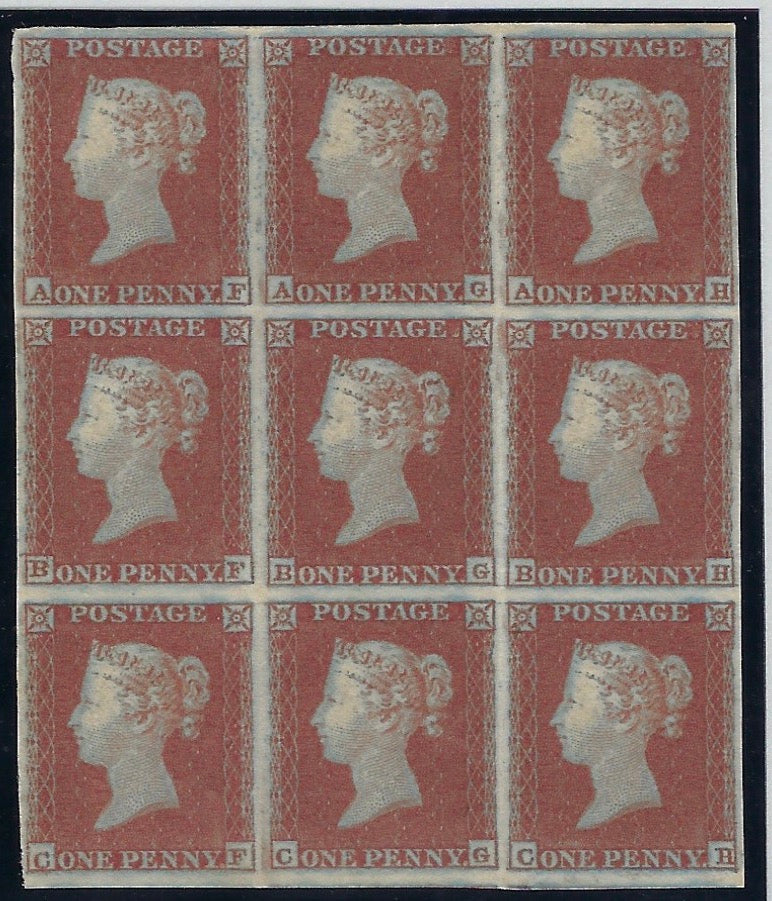 Great Britain 1841 1d Red brown Plate 137, SG8