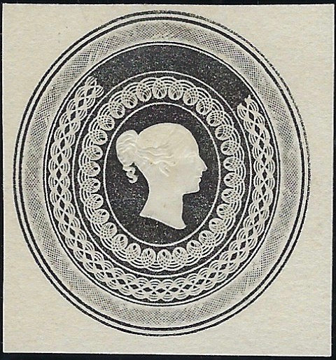 Great Britain 1840 Whiting Embossed Essay