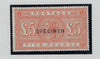 Great Britain 1882 £5 Orange (white paper) SG137s PL1