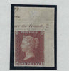 Great Britain 1855 1d Red brown SG24var PL2