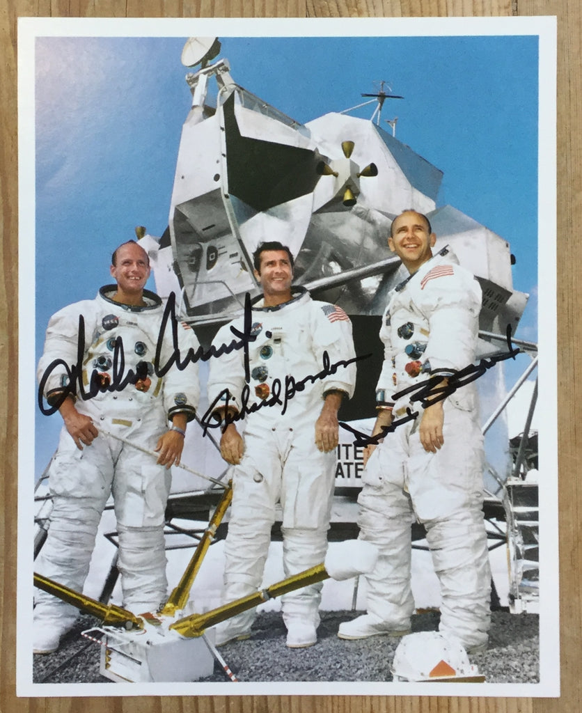 Apollo 12 signed photo