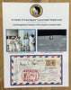 Apollo 12 launch date signed postal cover, plus recovery team